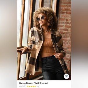 12th Tribe Flannel Shacket